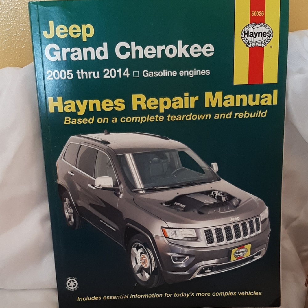 Hanes Repair Manual for Jeep Grand Cherokee 2005-2014